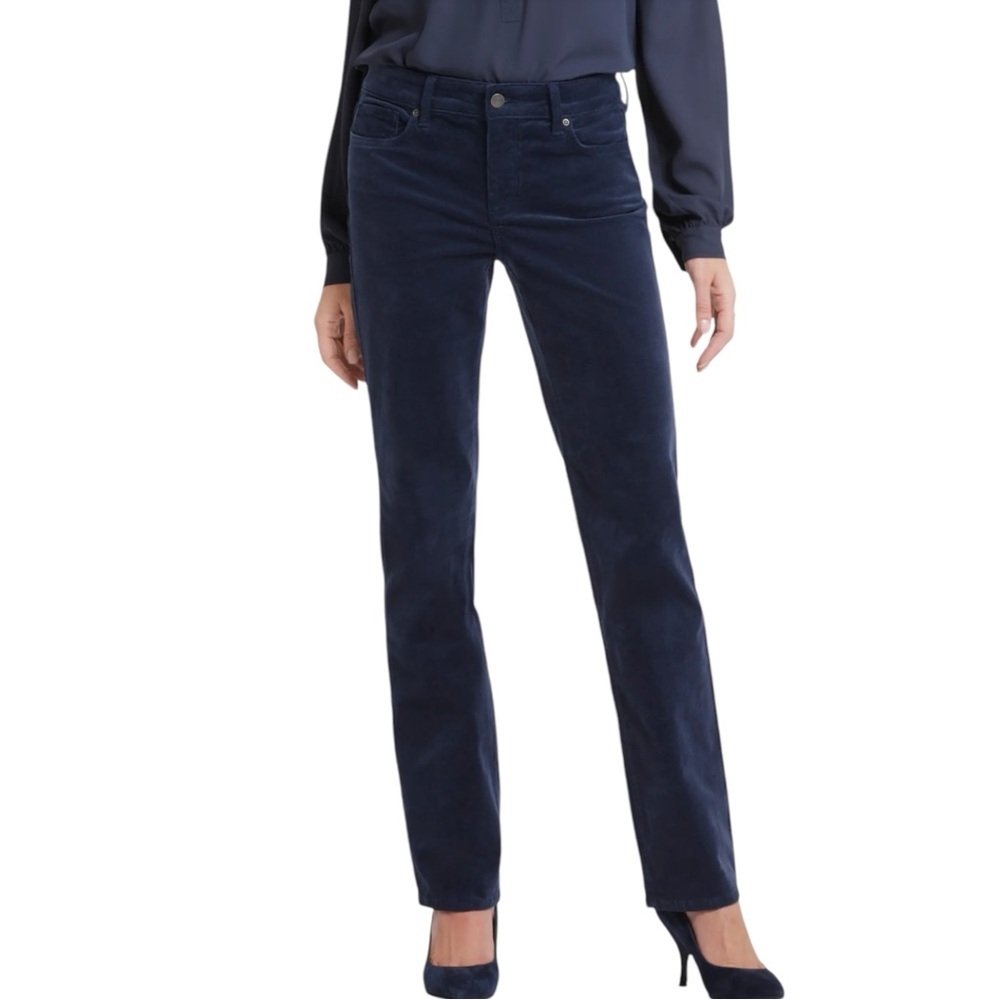 NORTHERN REFLECTIONS  Corduroy Blue Wide Leg Pants Casual 36x38 Essential‎ Slim